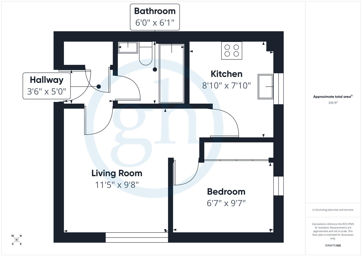 4, Jasmin Close, Northwood floorplan