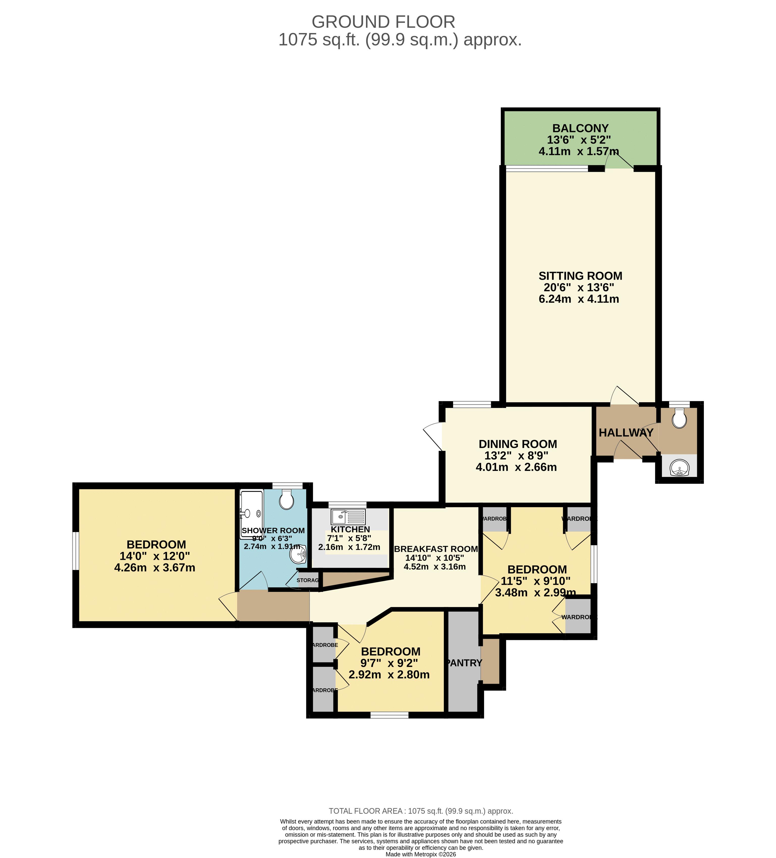 Blue Haze, Hereford floorplan