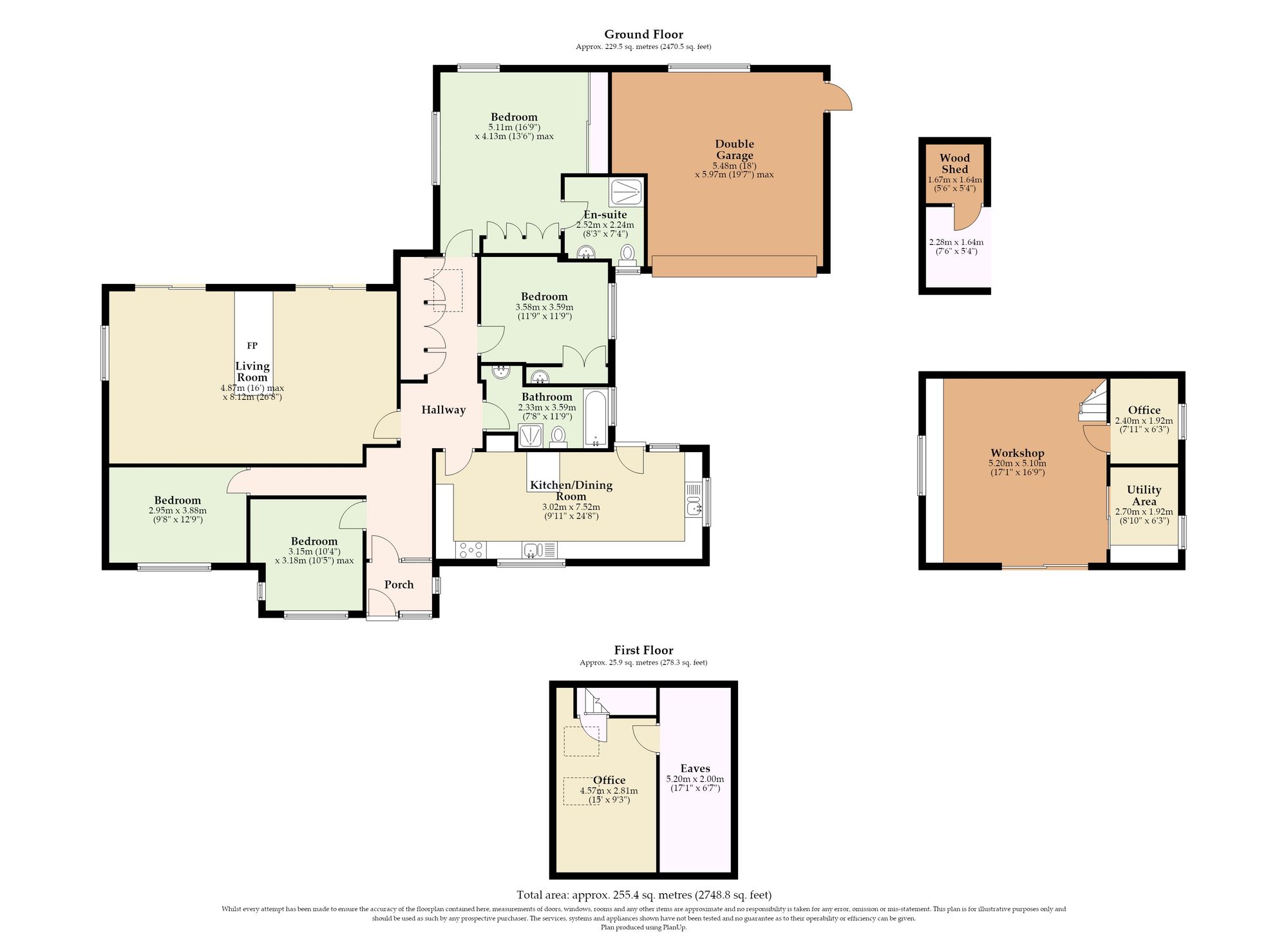 3 South Walk, Norwich floorplan