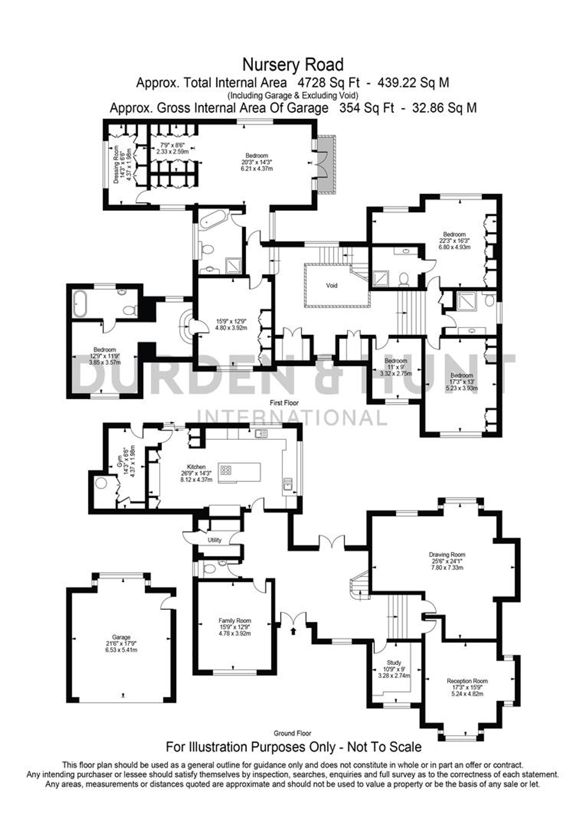 Tudor Lodge Nursery Road, Loughton floorplan