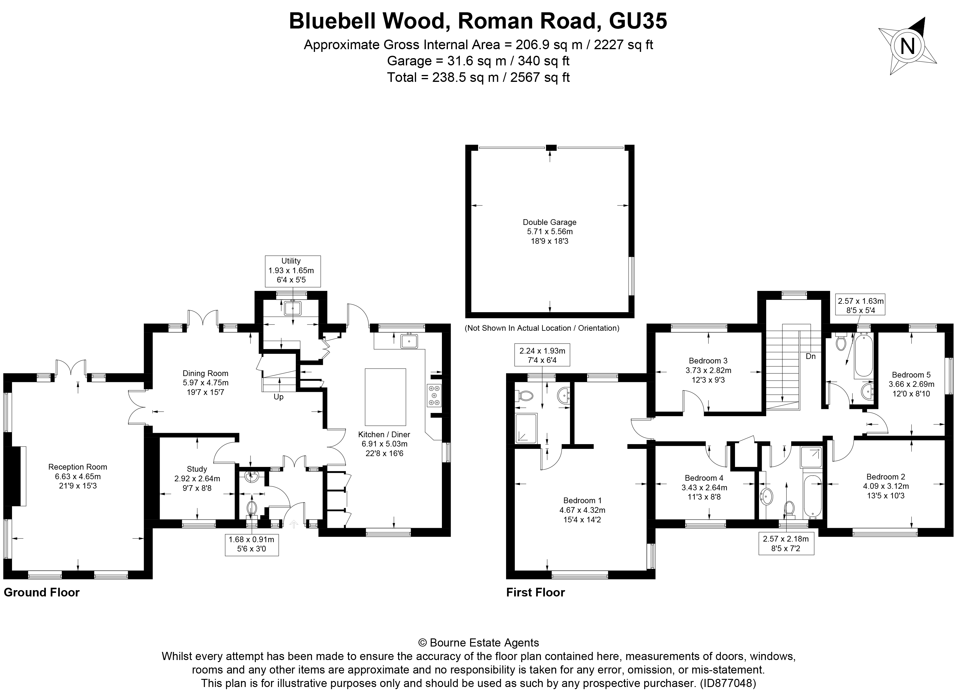 Oakhanger, Bordon GU35, 5 bedroom detached house for sale 61907896
