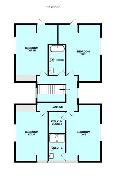 153, Church Road, Plymouth floorplan
