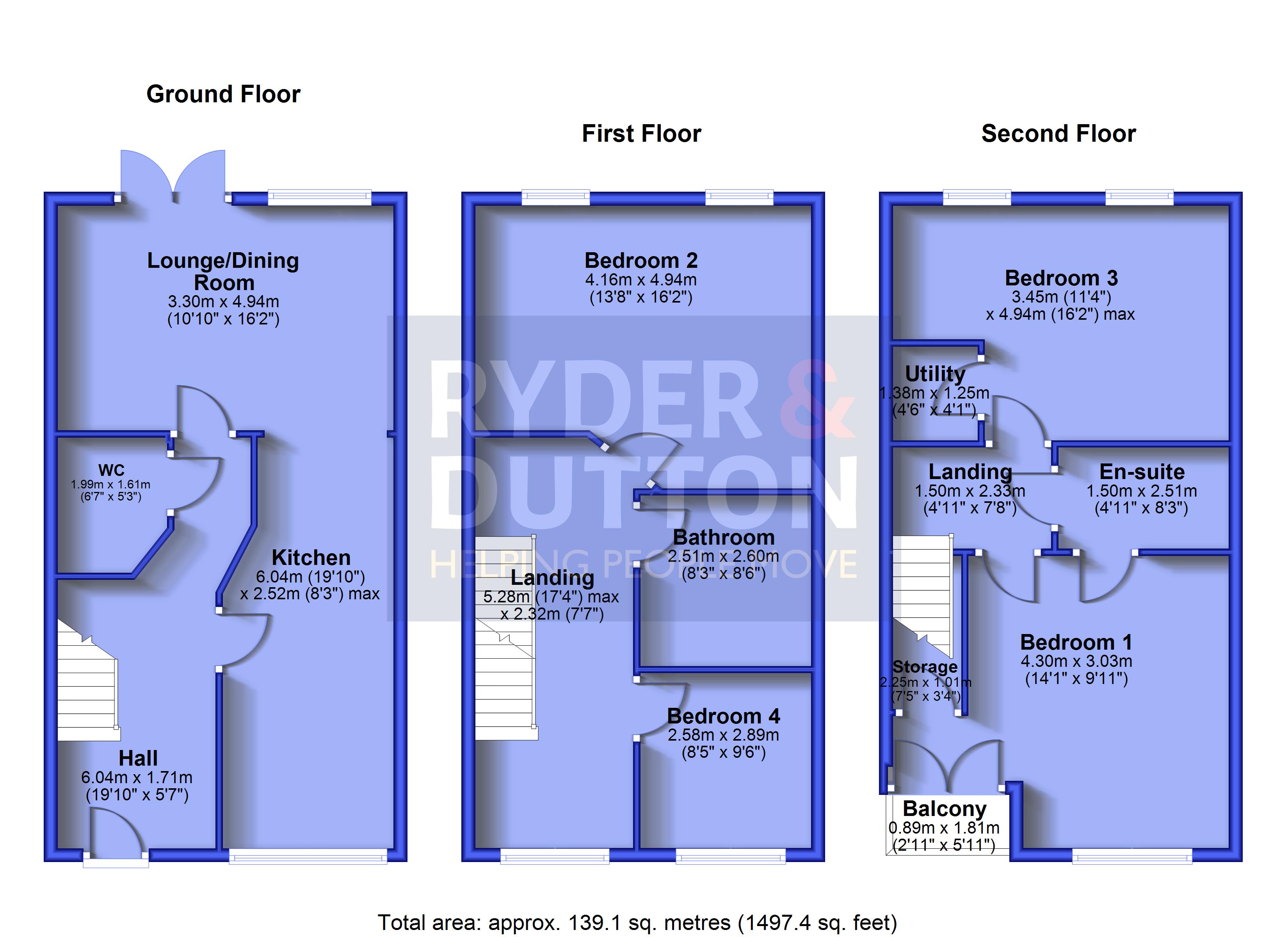 27, Danson Street, Manchester floorplan