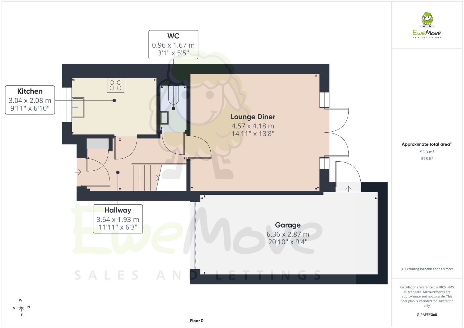 7, GROOMBRIDGE DRIVE, GILLINGHAM floorplan