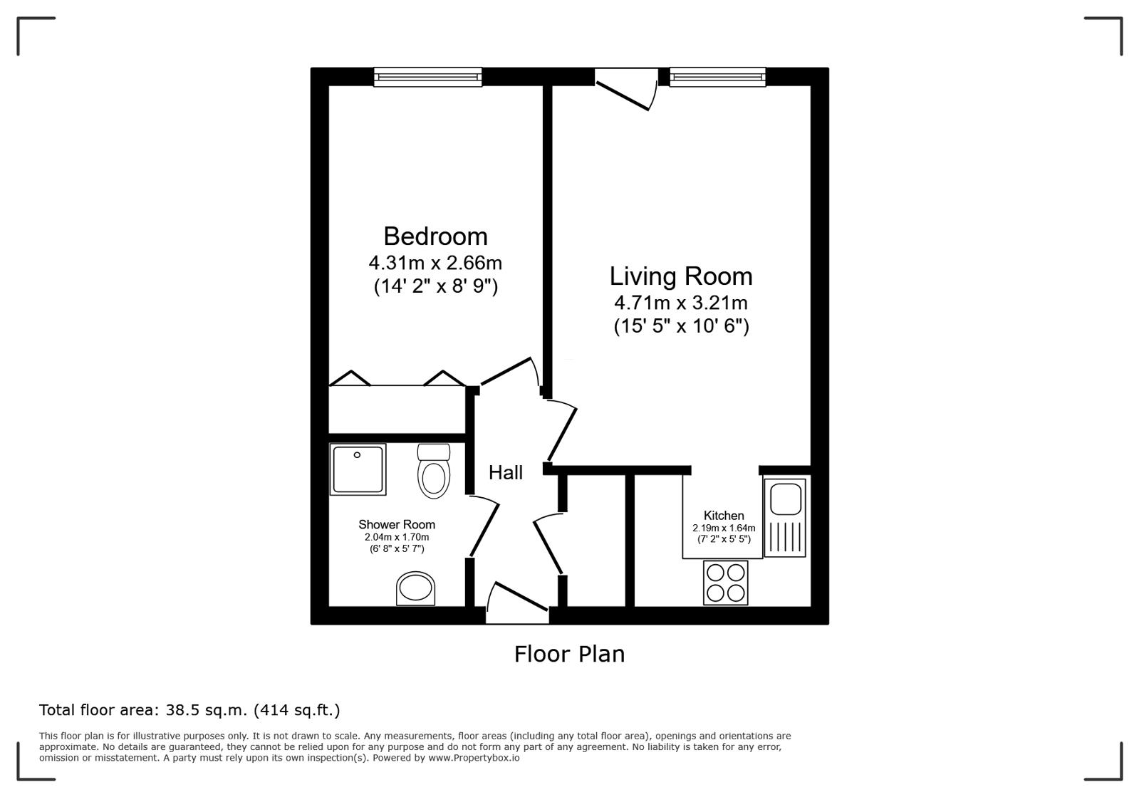 5, Hometree House, Bicester floorplan