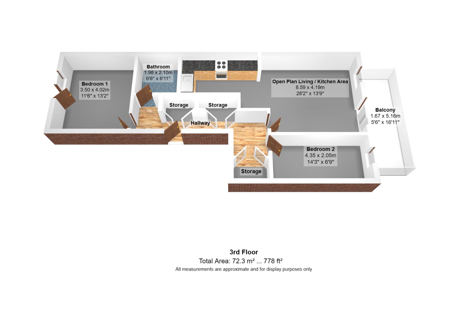 84, Peregrine Point, 3 Alma Road, Enfield floorplan