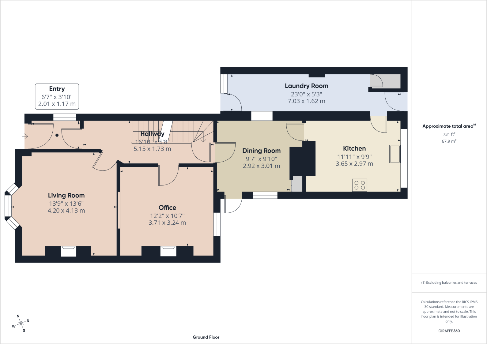 43, Nunnery Fields, Canterbury floorplan