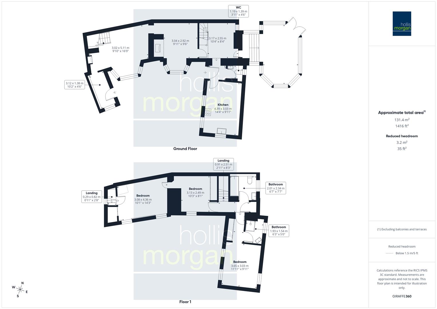 Yeo Cottage, 16, Church Road, North Somerset floorplan