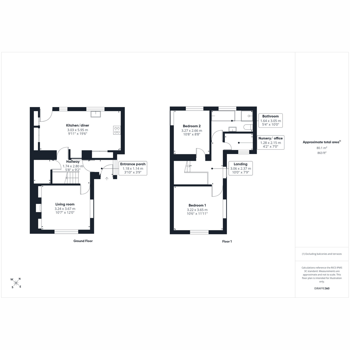 School House, Main Street, Endmoor floorplan
