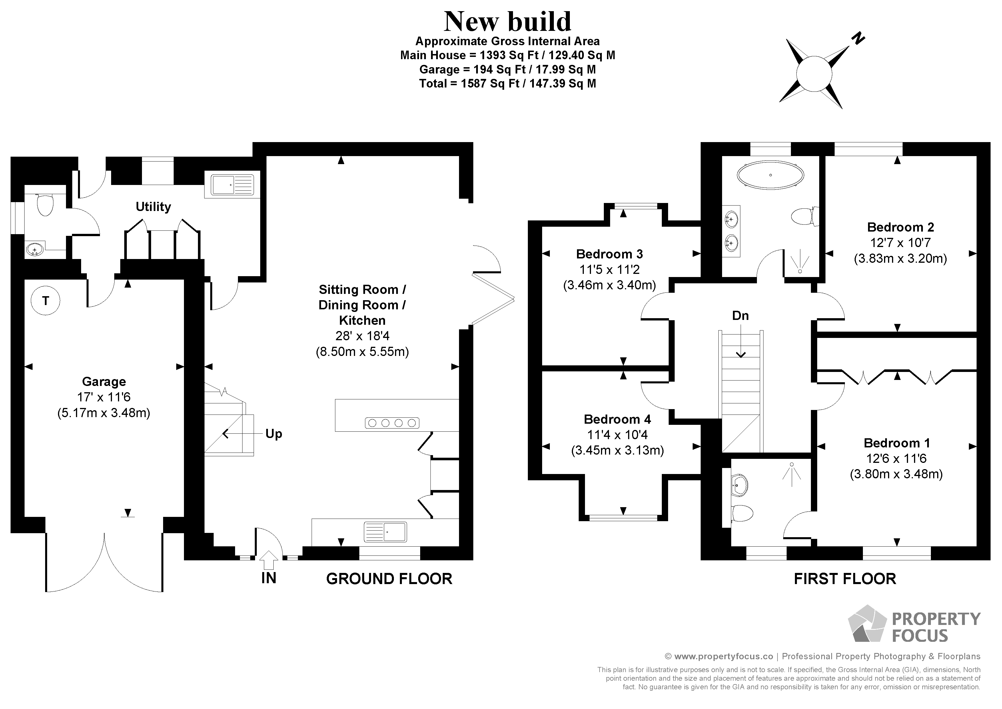 3 The Pennings,, Salisbury Road, Andover floorplan
