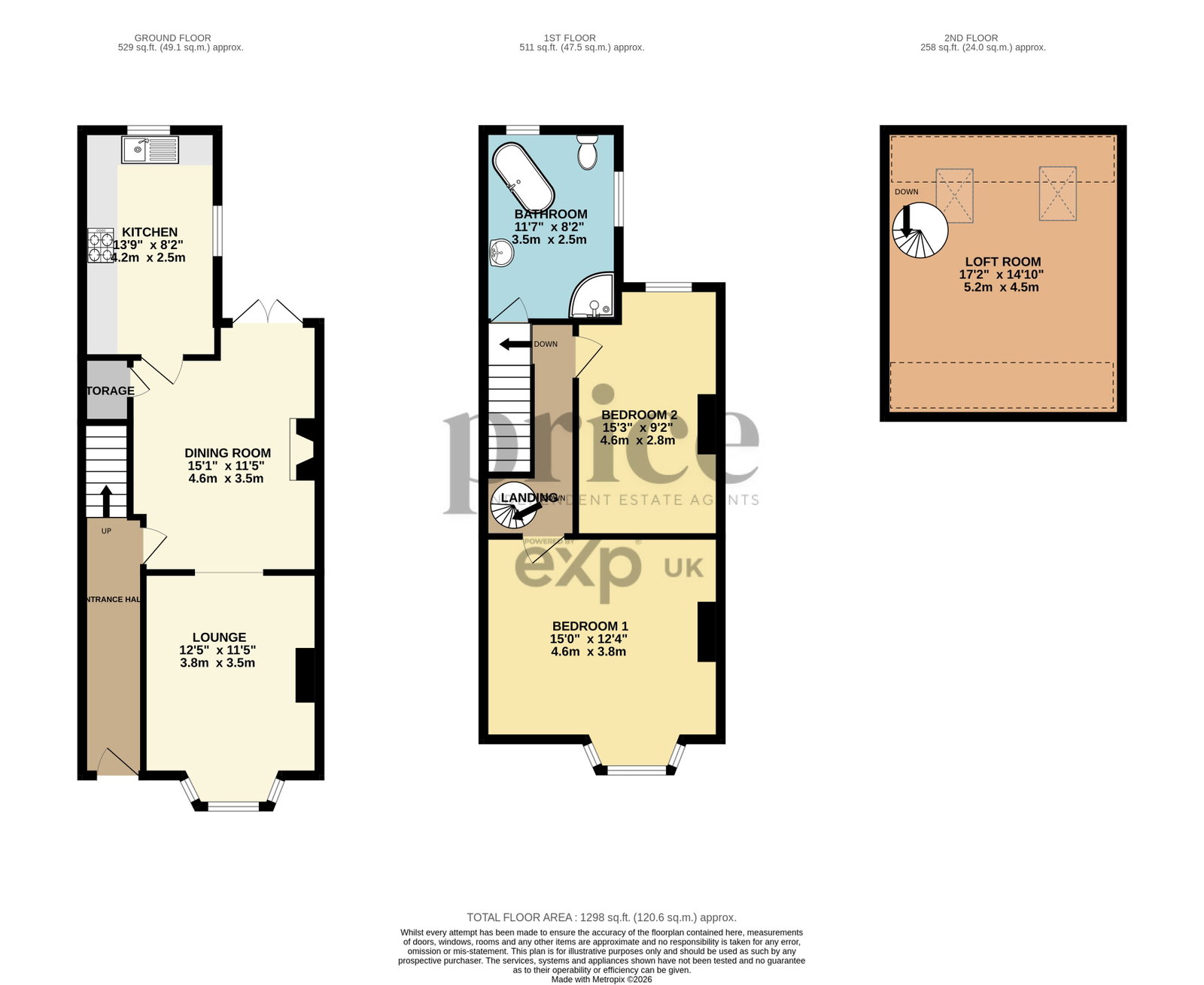 39, Main Avenue, York floorplan