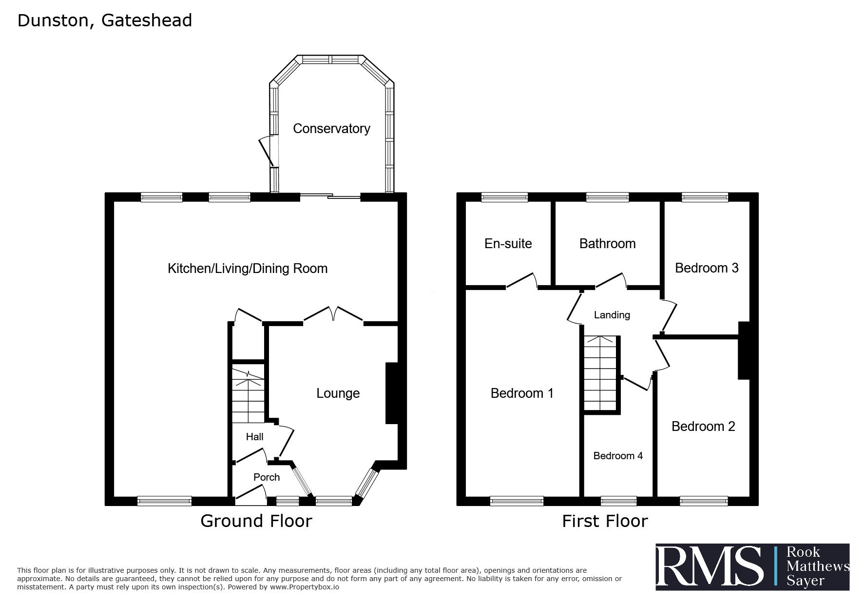 13, Elsdon Gardens, Gateshead floorplan