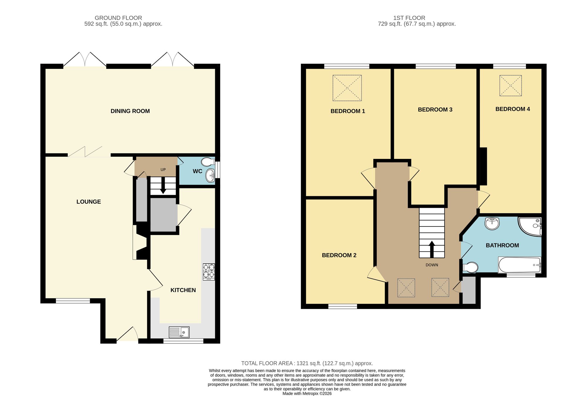 11 Abbots Garth, Scarborough floorplan