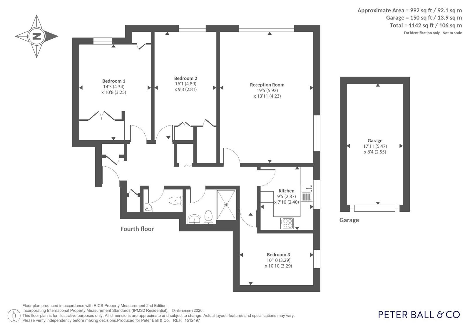 41, Withyholt Court, Cheltenham floorplan