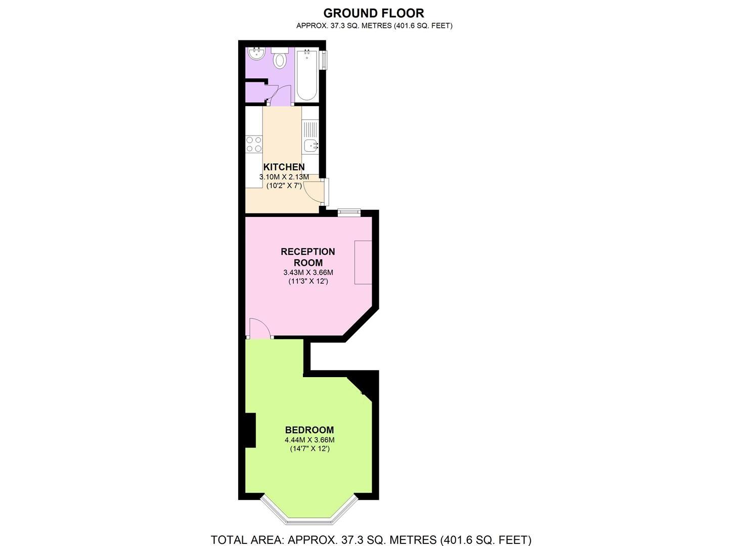 1 Bedrooms Flat for sale in Hook Road, Epsom KT19