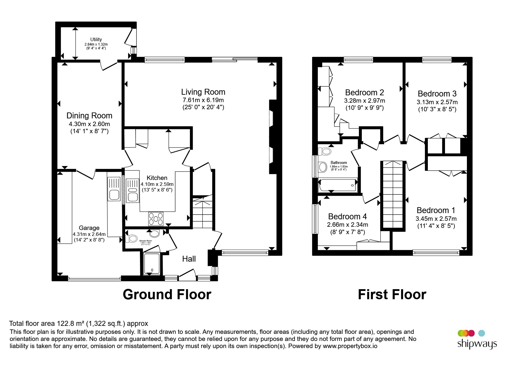 11, Ravensdale Gardens, Walsall floorplan