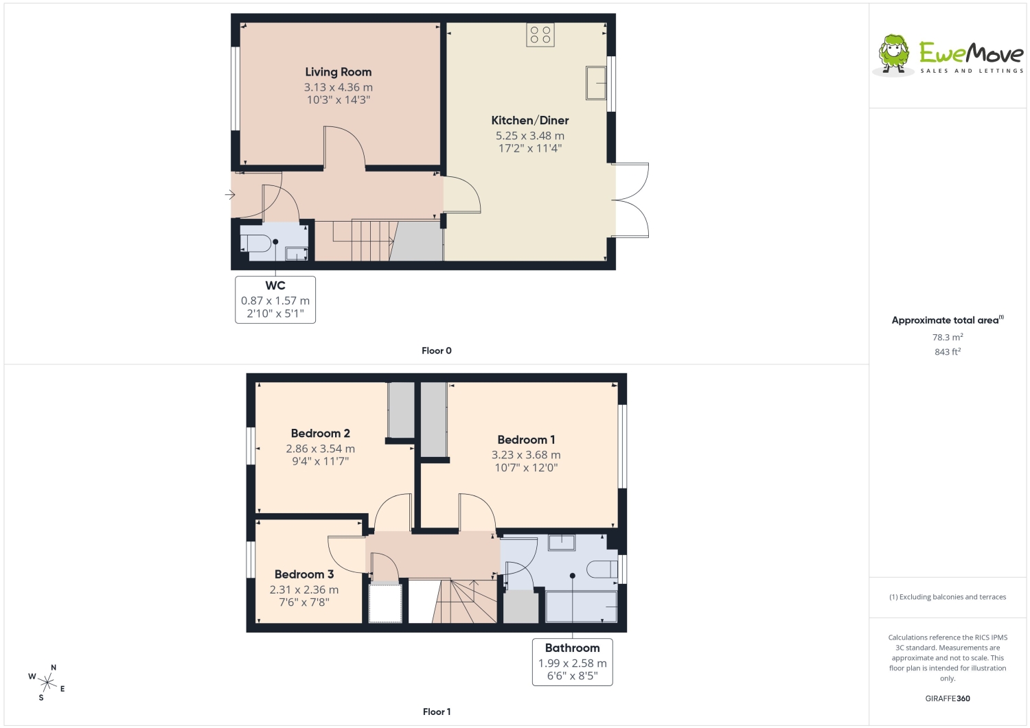 4, Cross Grove, York floorplan