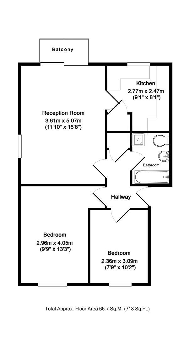 57, The Swallows, Herts floorplan