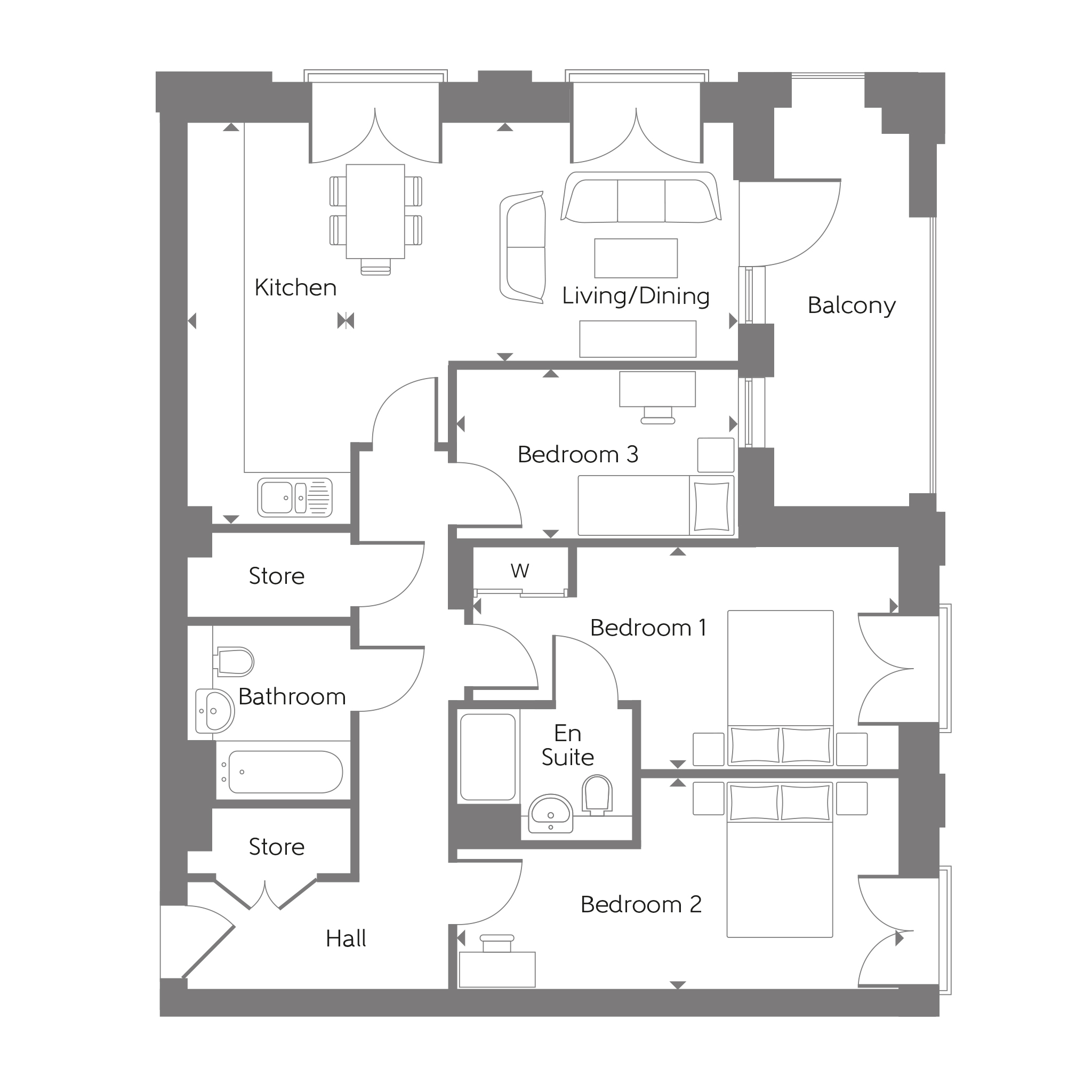 8, Fielders Crescent, Barking floorplan
