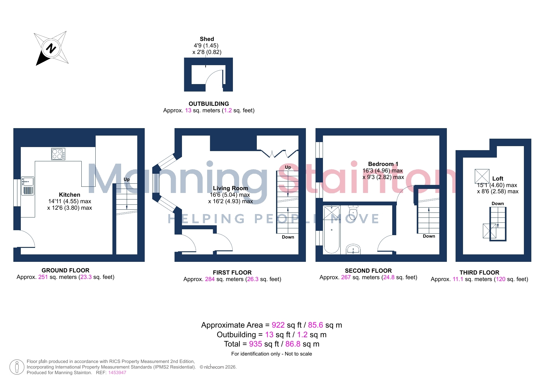 10, Prospect Terrace, Leeds floorplan