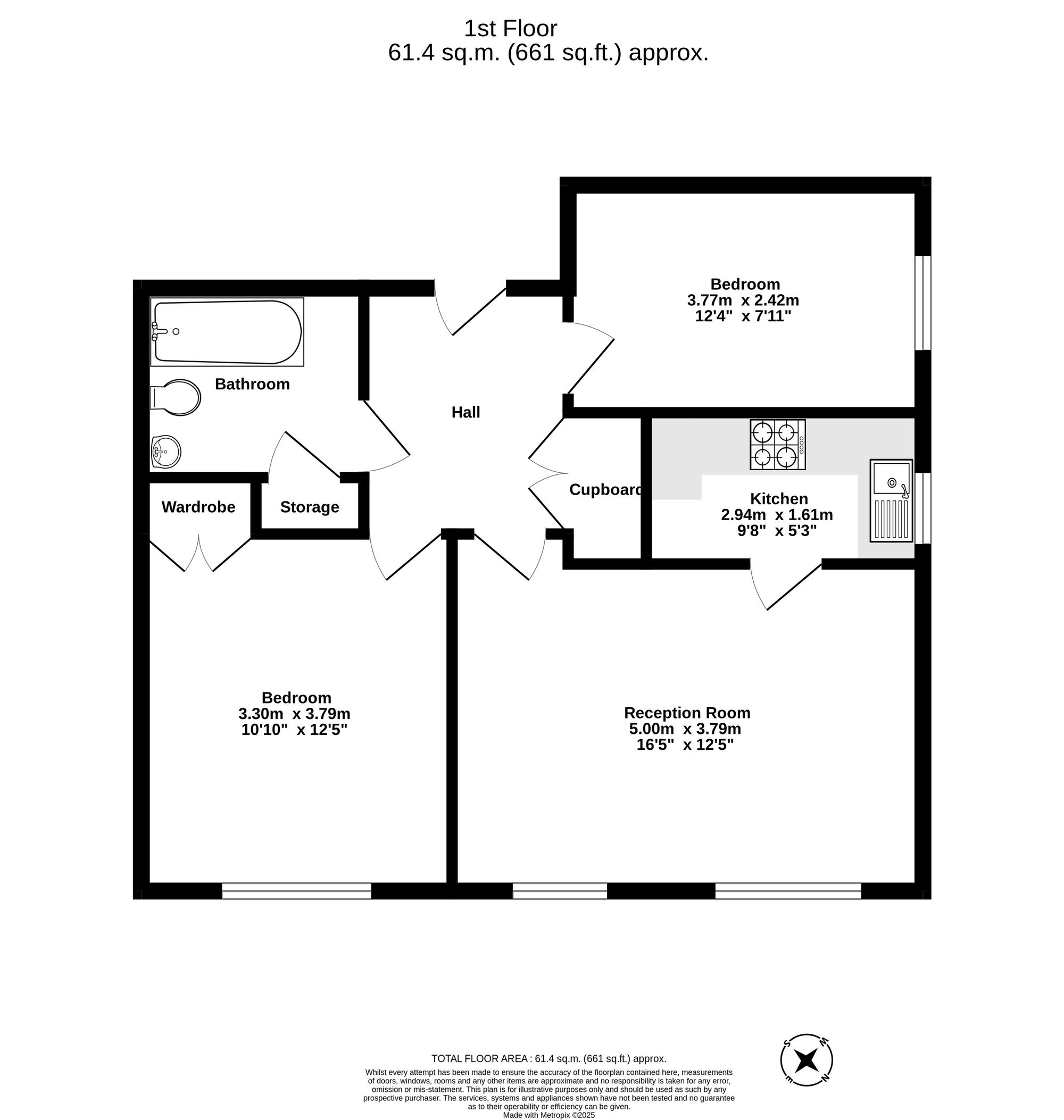 14 Greville Court Greville Park Road, Ashtead floorplan