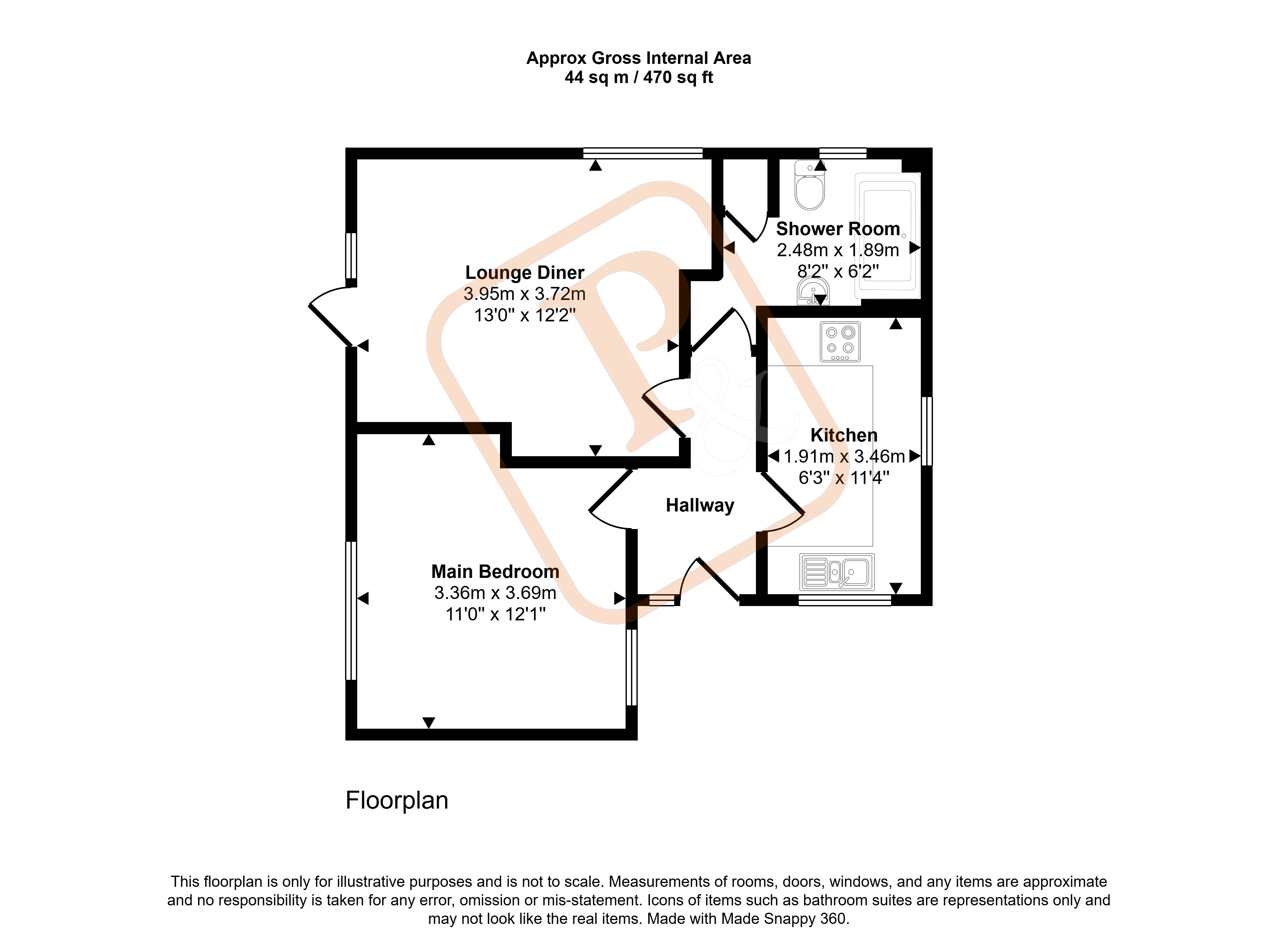 The Bungalow,, Mackay Court, Essex floorplan