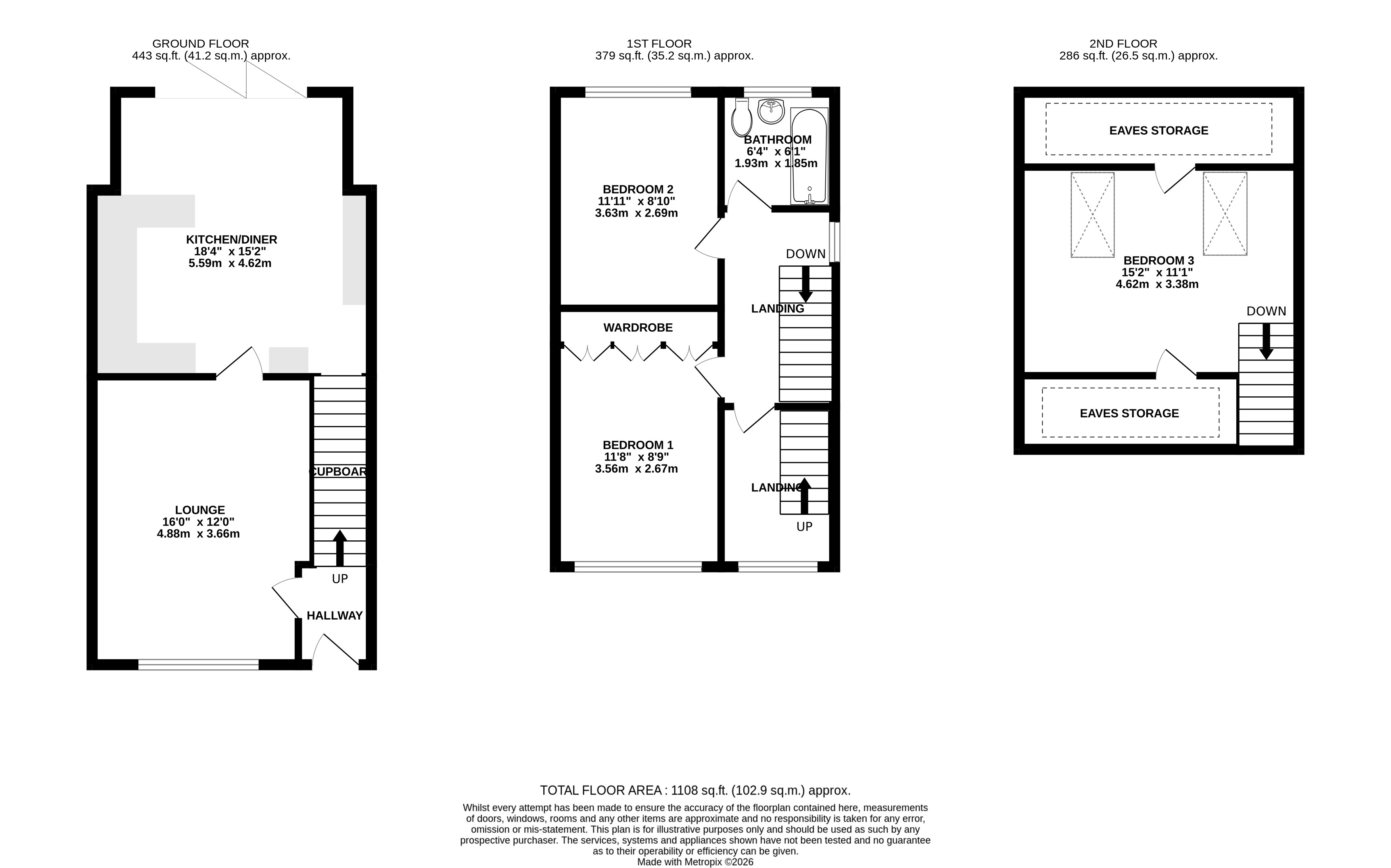 6, Greenacre Park Rise, Leeds floorplan