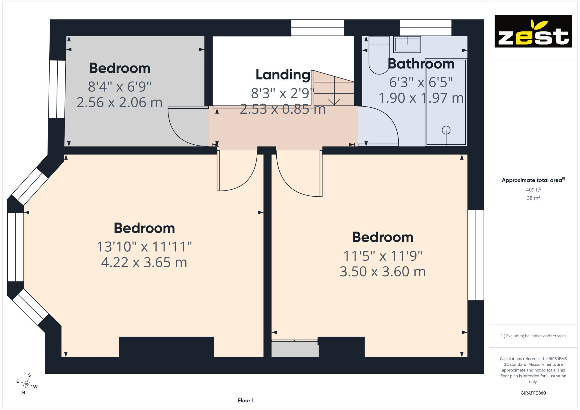 Waldegrave Avenue, Hull floorplan