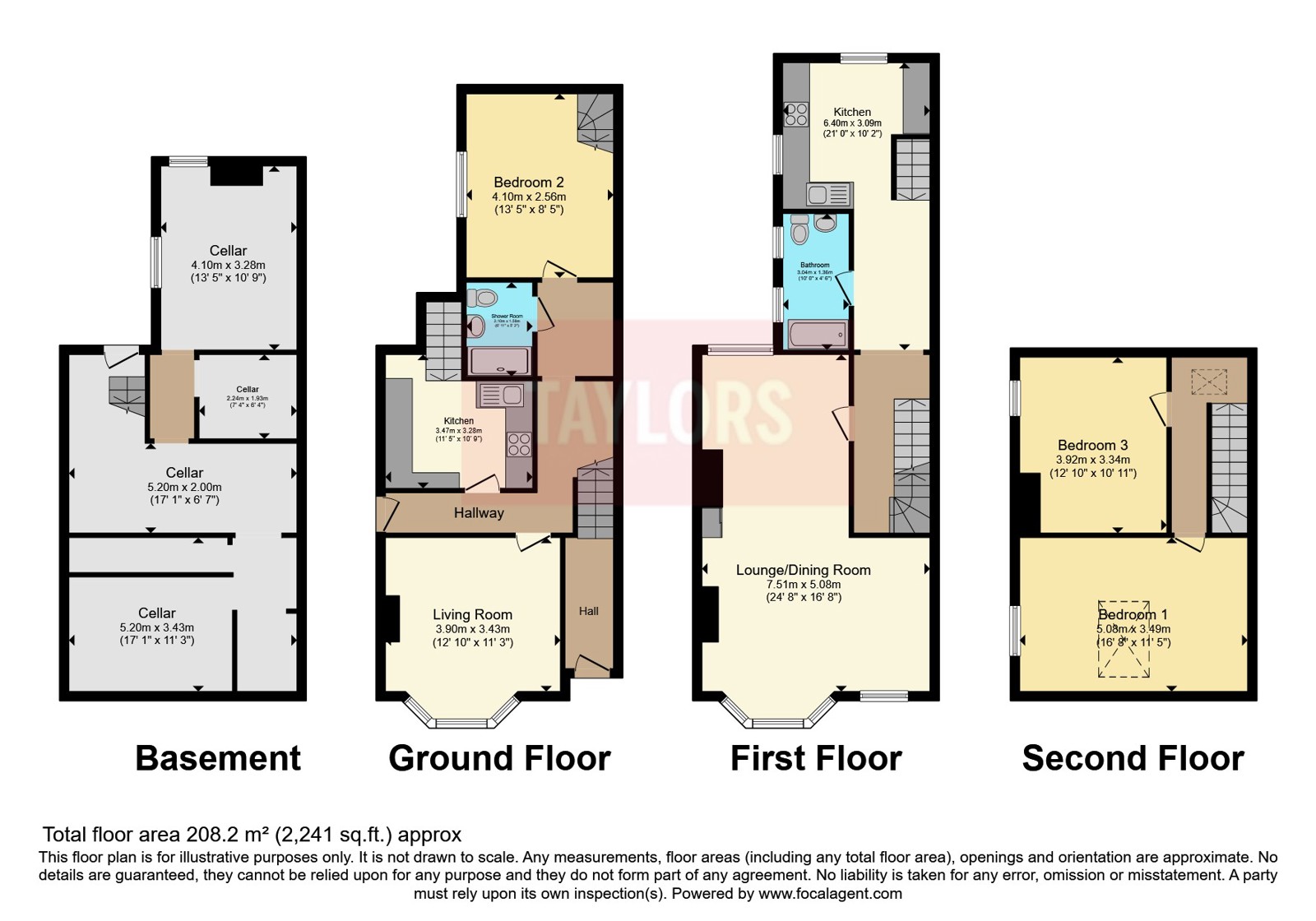 88, Semilong Road, Northamptonshire floorplan