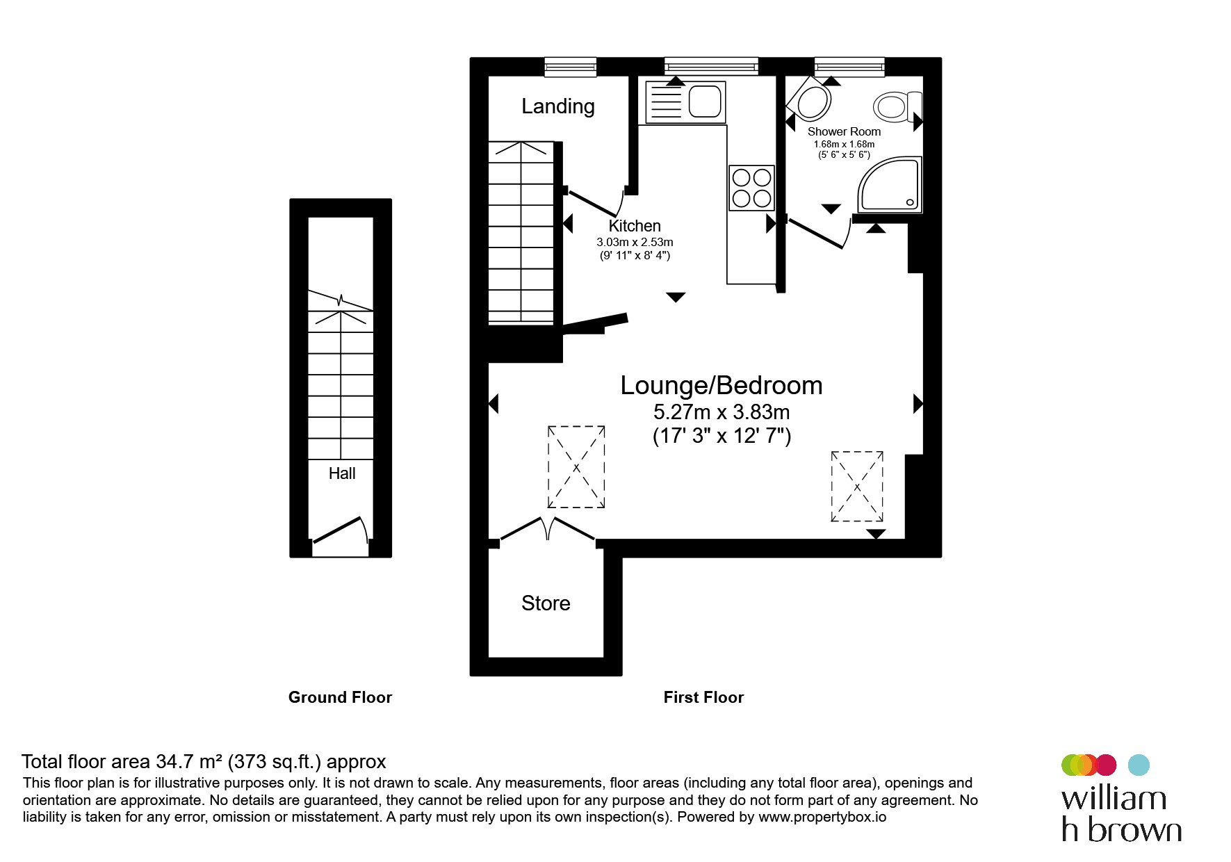 Flat 8, 39, Milton Road East, Lowestoft floorplan