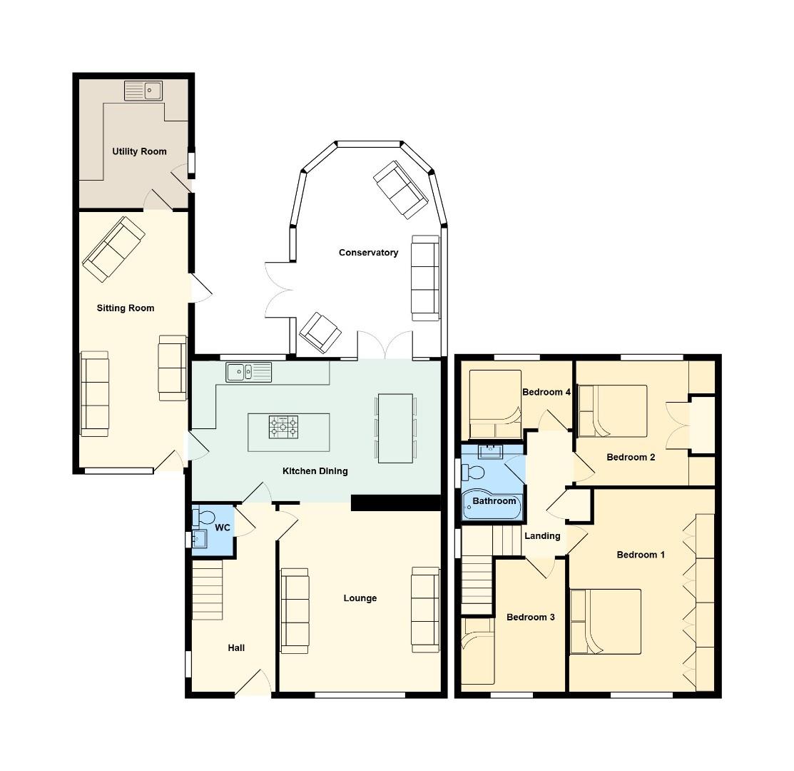 10, Uphill Close, Penarth floorplan