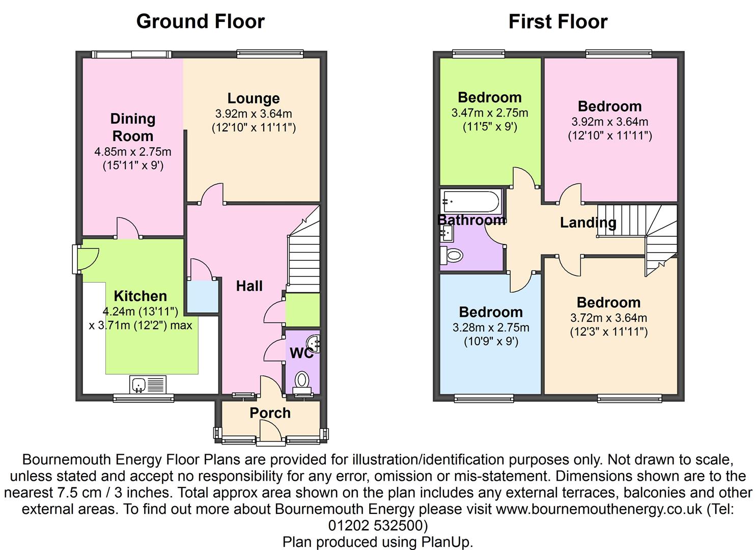 3, Bay Close, Poole floorplan