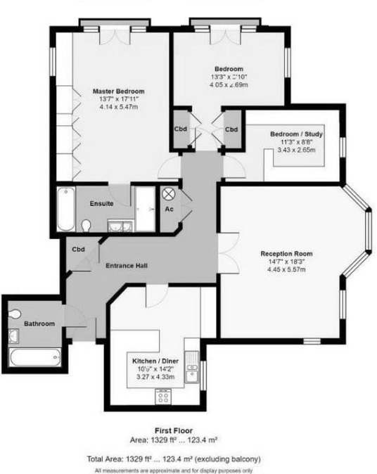 Flat 8, Herons Court,, Shenley Hill, Hertfordshire floorplan