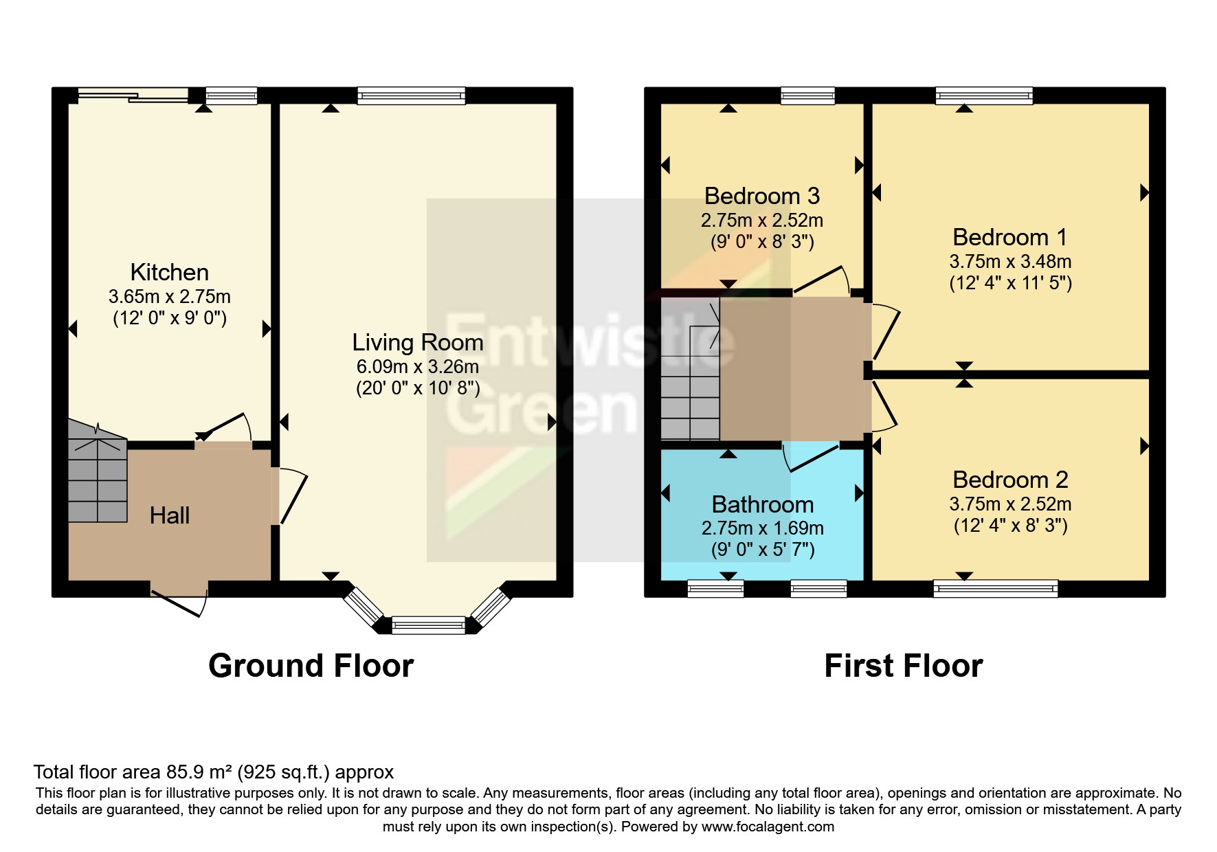 17, Clayford Way, Merseyside floorplan