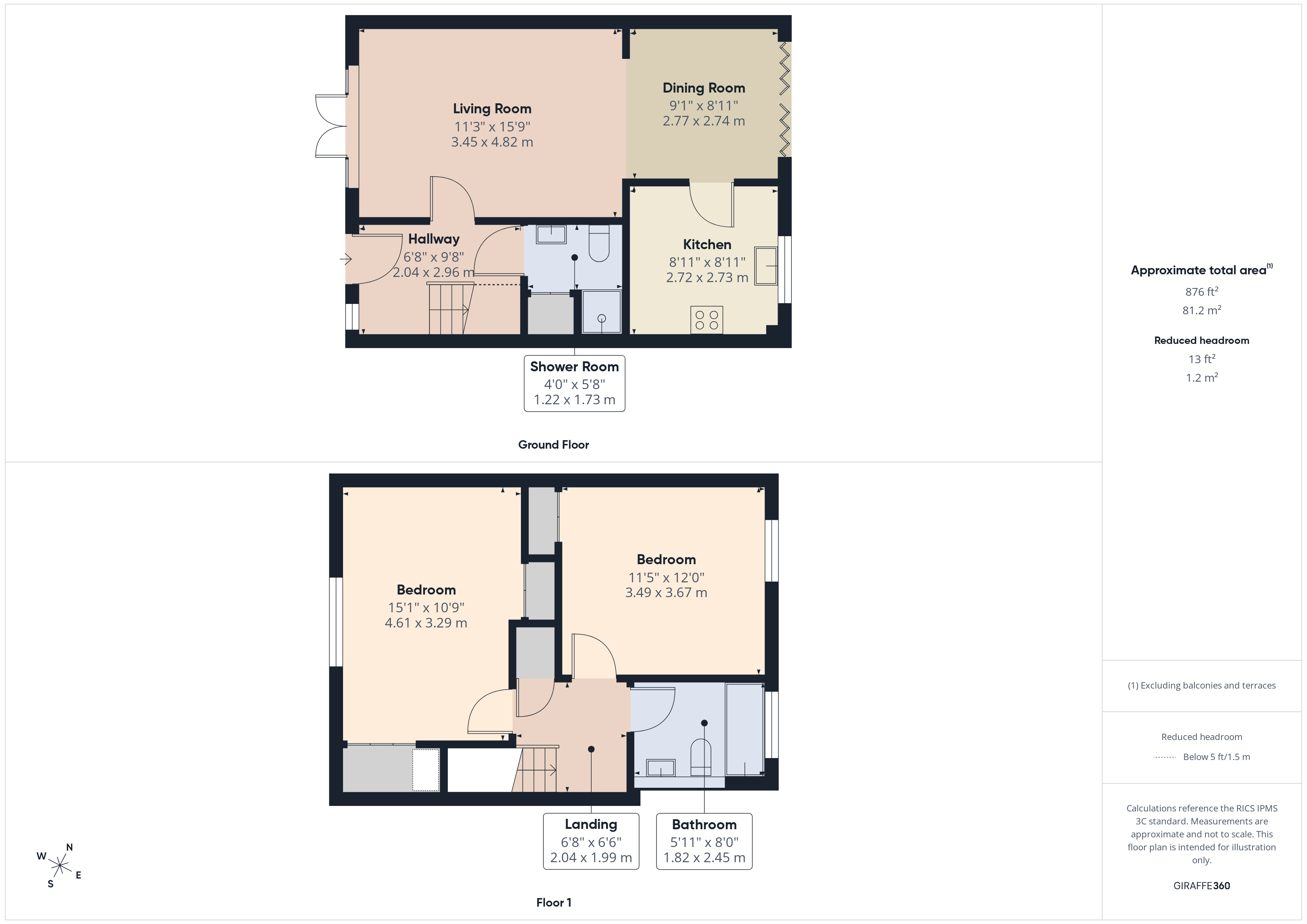 16, Hill Farm Court, Oxfordshire floorplan