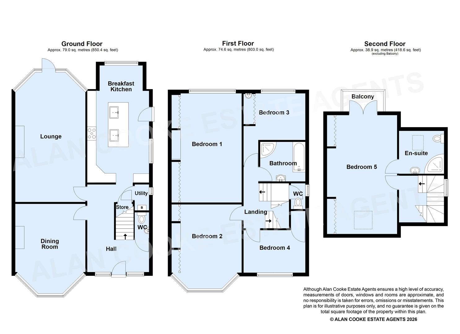590, Stonegate Road, Leeds floorplan