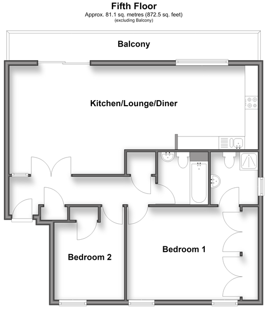 Star Hill, Rochester floorplan