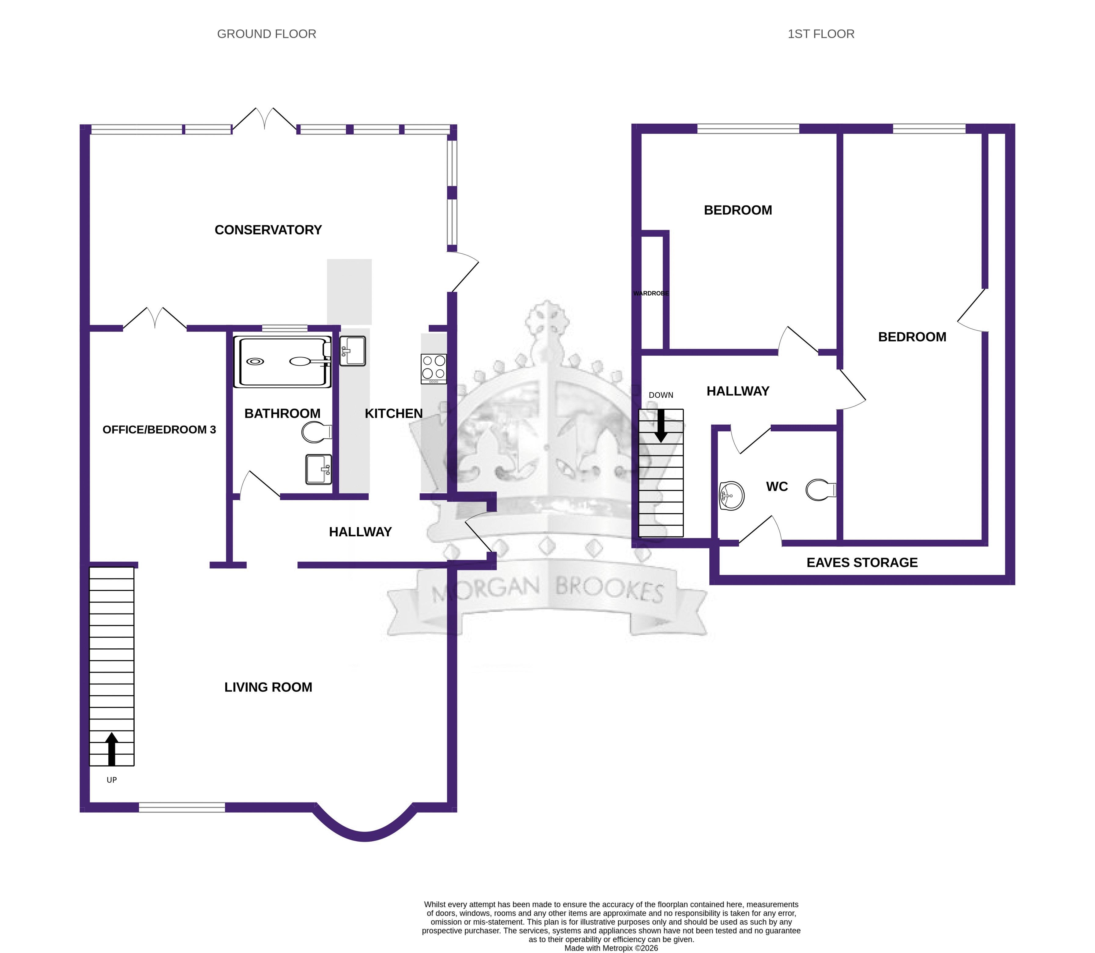 5, Alderleys, Benfleet floorplan