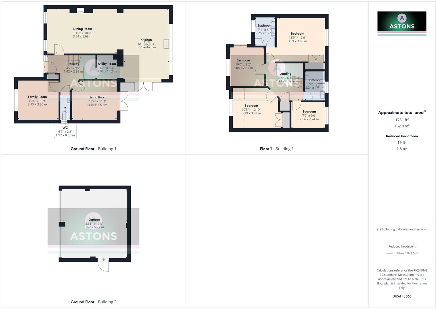 13, Gregory Close, Crawley floorplan