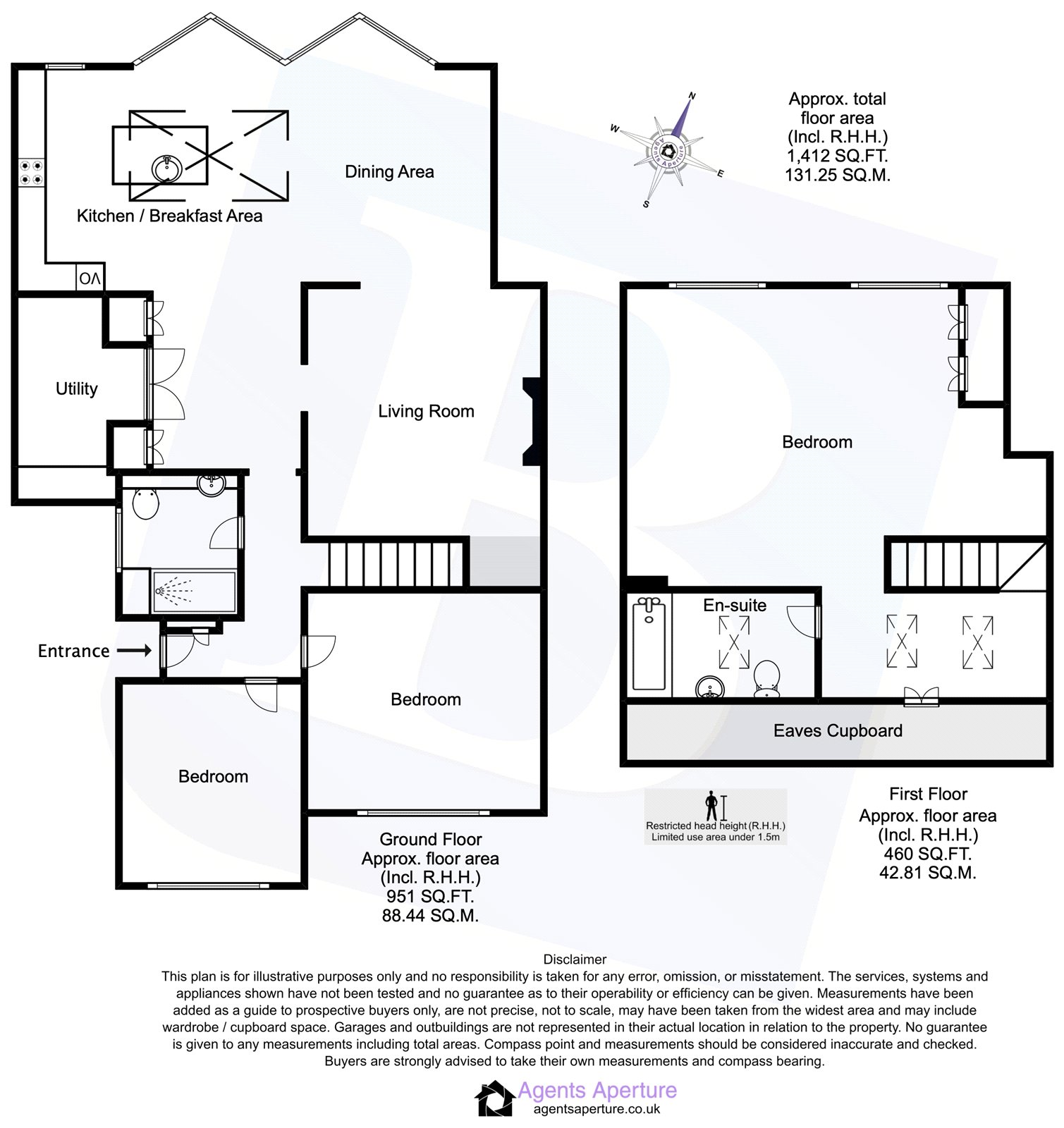 10, Common Road, Brentwood floorplan