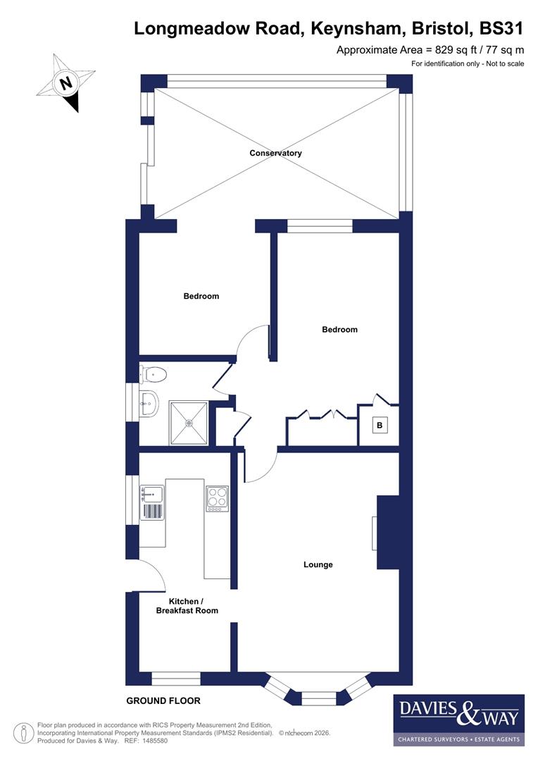 16, Longmeadow Road, Bristol floorplan