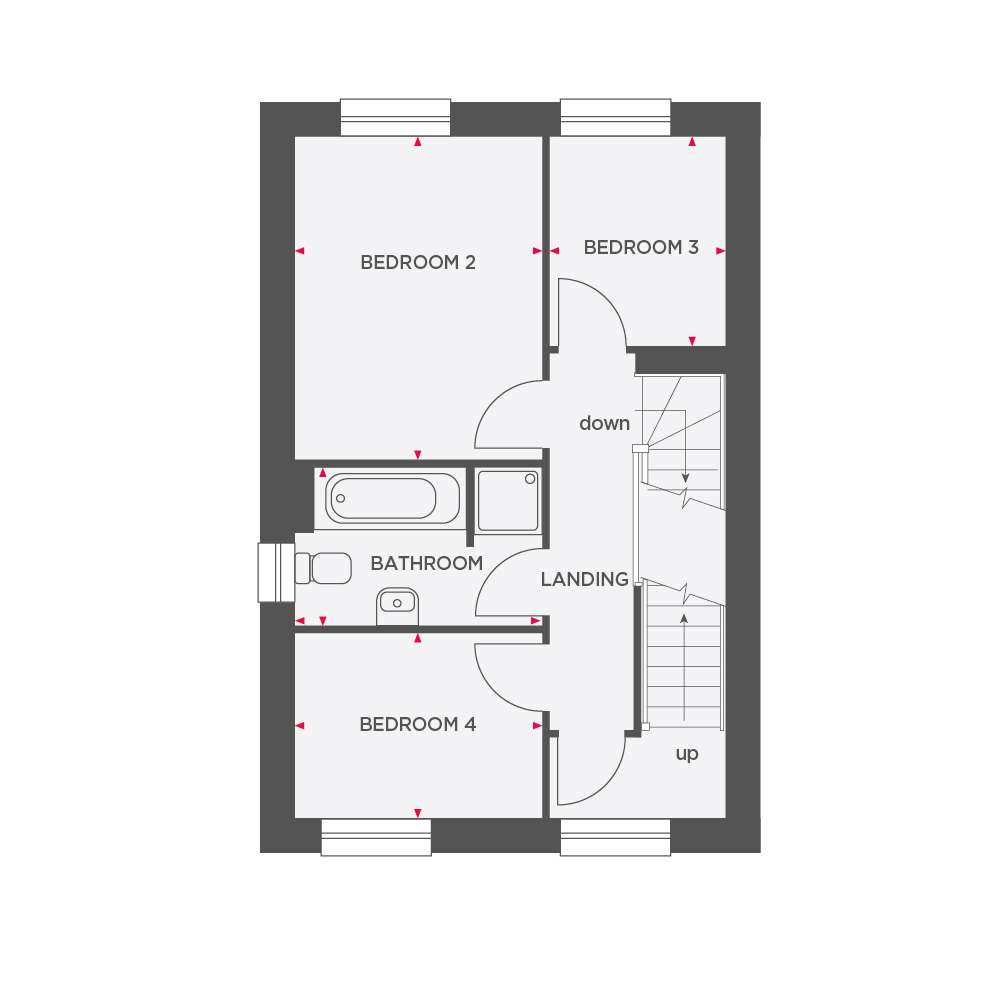 49, Lark View, Liskeard floorplan