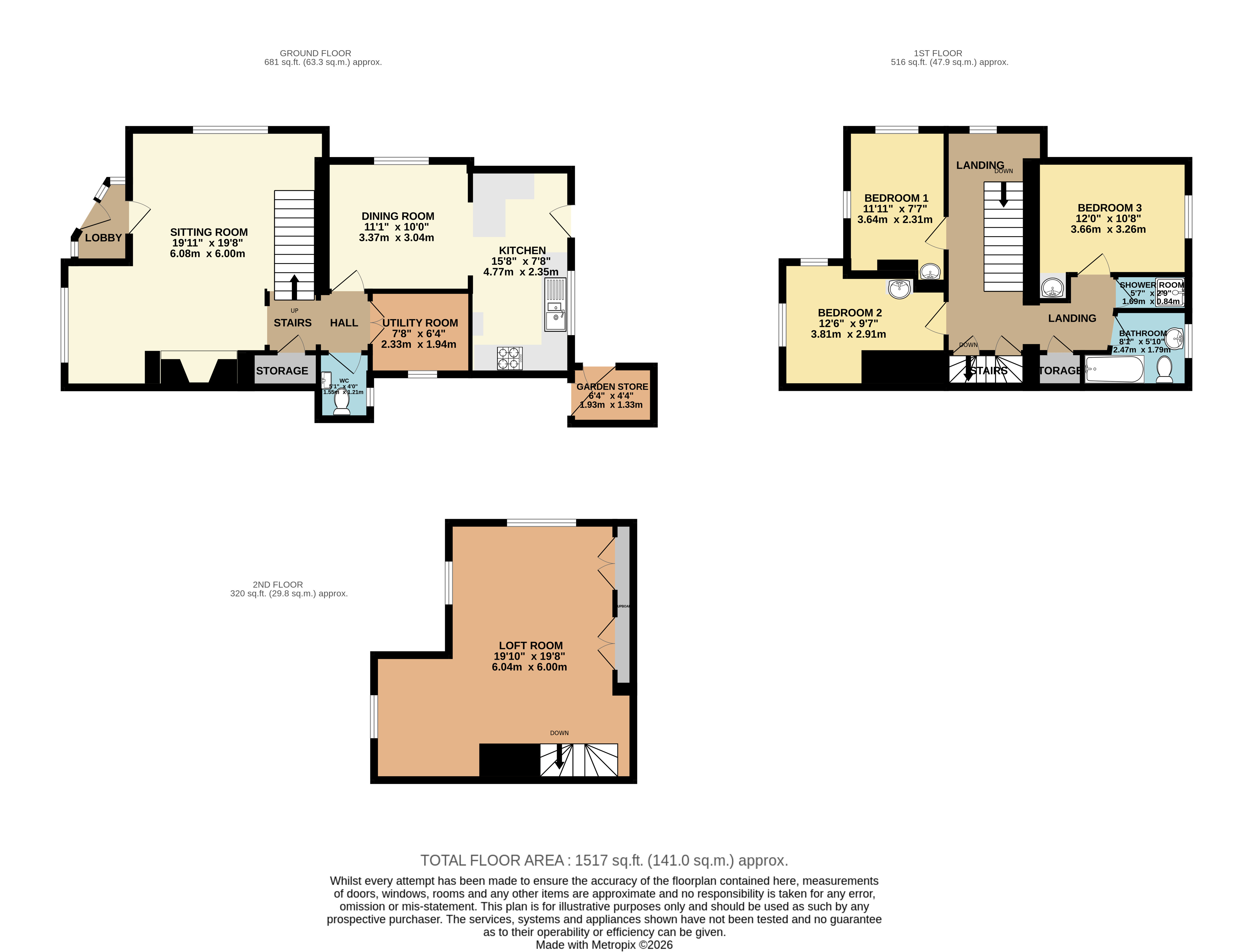 Pegasus Cottage,, Fore Street, Beer floorplan