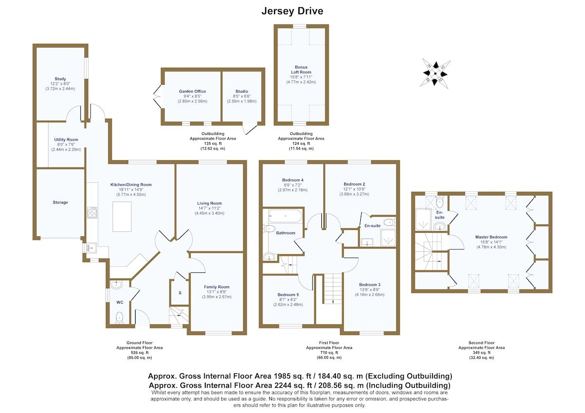 7 Jersey Drive, Wokingham floorplan