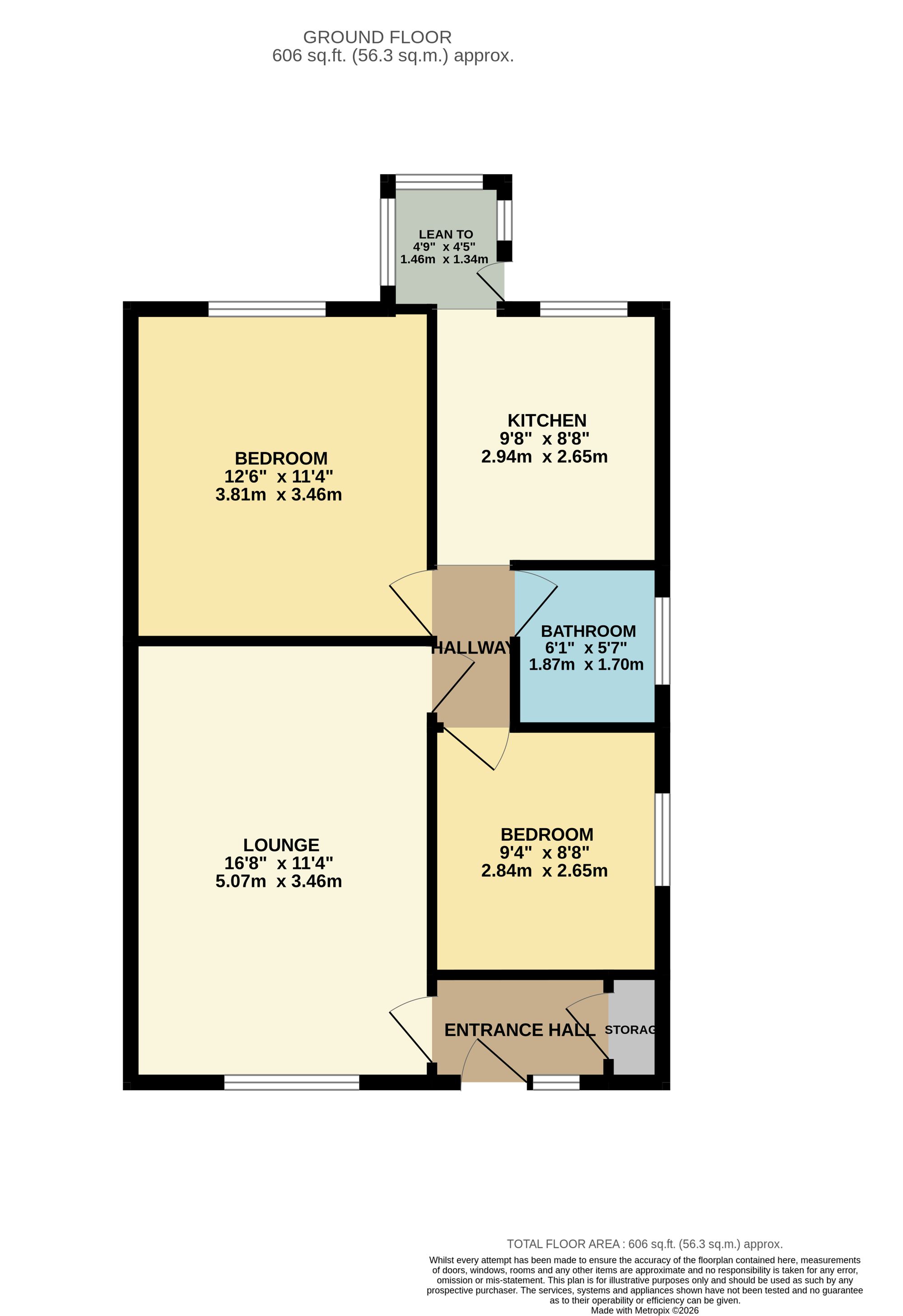 40 Queens Avenue, Warrington floorplan