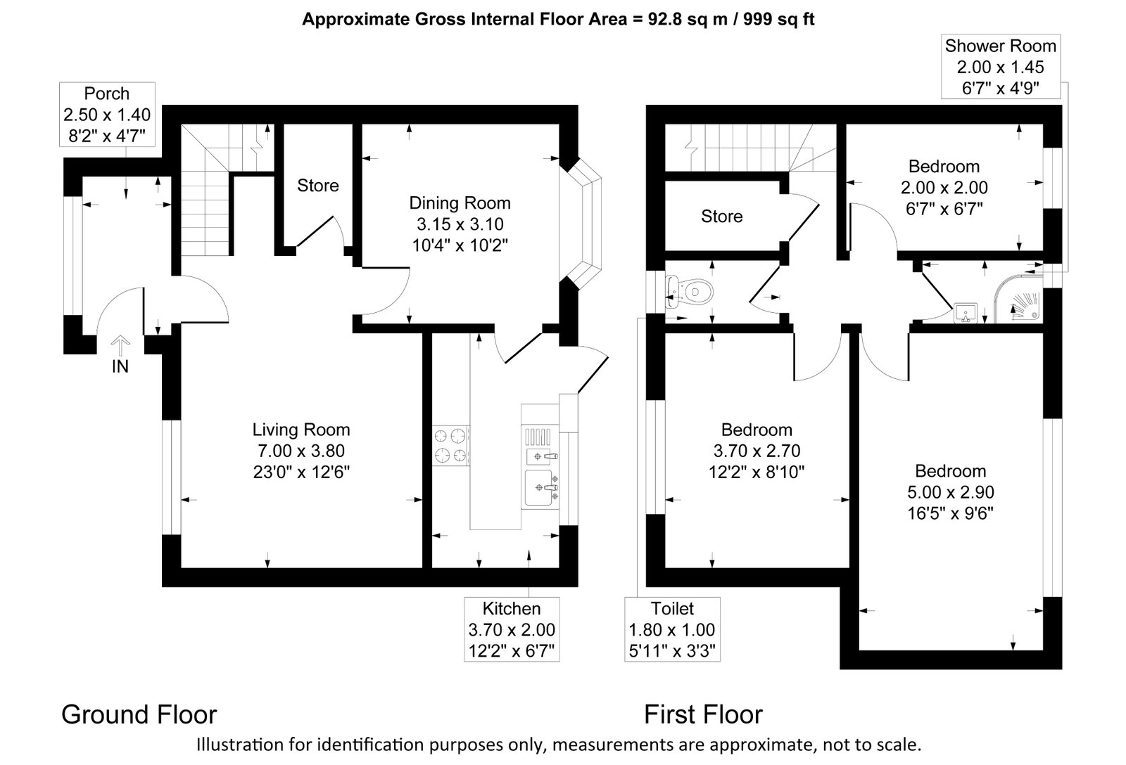 North Lane, Manchester floorplan