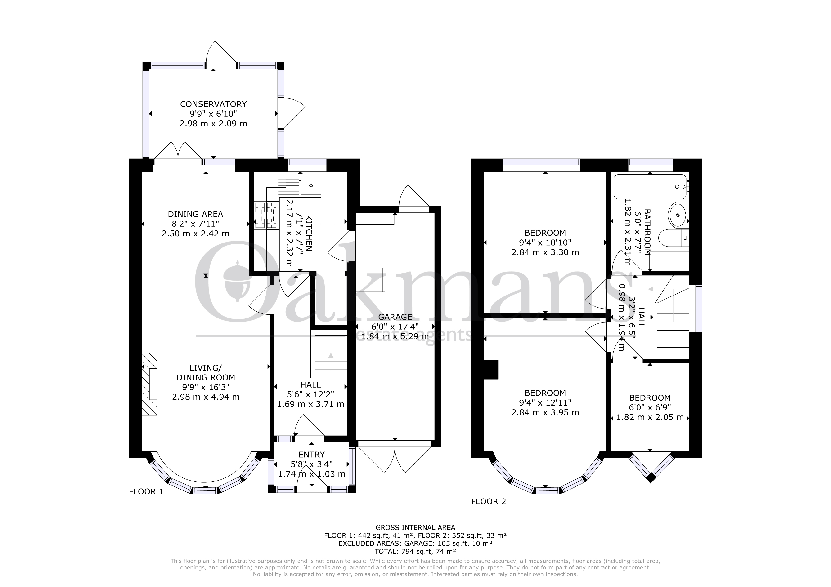 26, HILL TOP ROAD, BIRMINGHAM floorplan