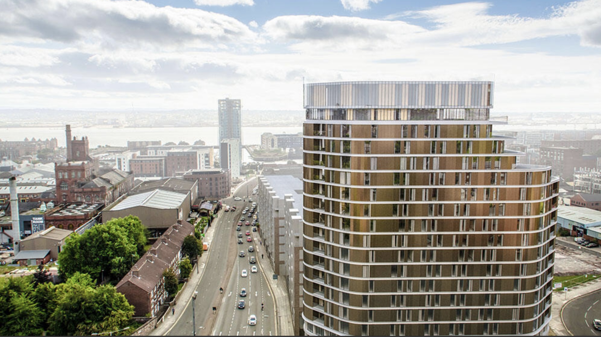 2-bed flat on Apartment 719, 35, Greenland Street, Liverpool, £239,000