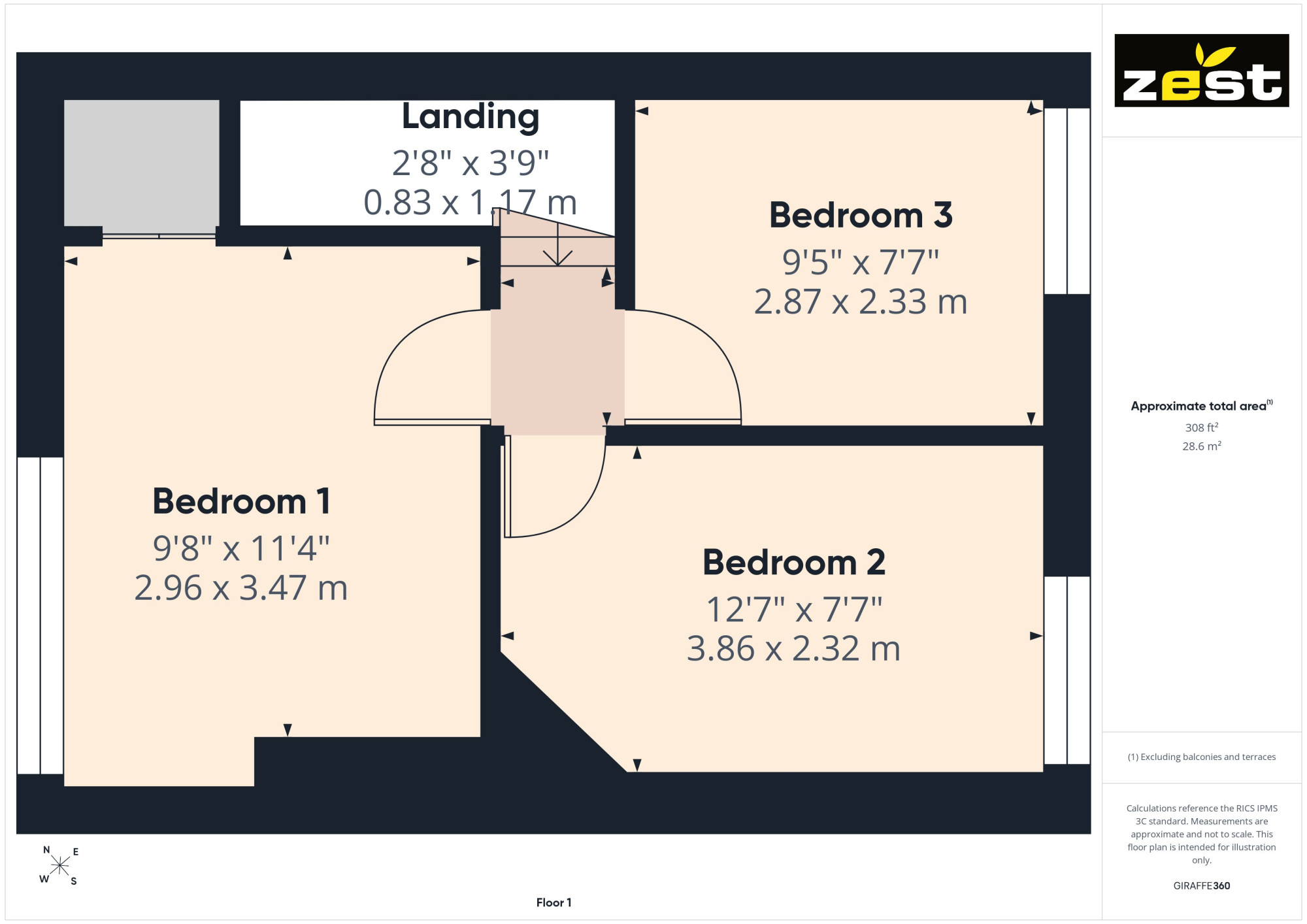 The Grove, Hull floorplan