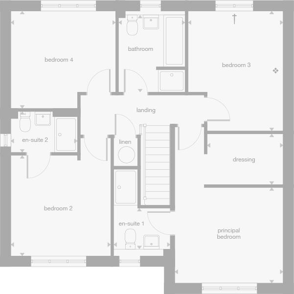 20, Leicester Road, Countesthorpe floorplan